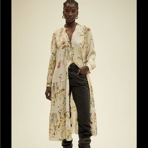 H&M Oversized Crinkled Dress